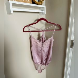 Abercrombie Silk Bodysuit